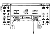 Cadillac Fleetwood Instrument Cluster - 16218496 CLUSTER