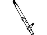 Pontiac Fiero Clutch Fork - 8672942 Shaft,Clutch Fork