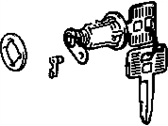 Chevrolet Nova Trunk Lock Cylinder - 94843601 Rear Compartment Lid Lock Cylinder(W/Key)