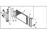 Pontiac Vibe Radiator - 88969094 Radiator