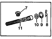 Pontiac Vibe Clutch Master Cylinder - 94859175 Cylinder Kit,Clutch Master