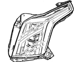 Cadillac Escalade Headlight - 23235750 Headlight Assembly