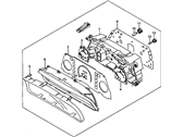 Chevrolet Metro Instrument Cluster - 30001706 Cluster, Meter Assmembly