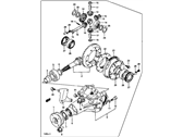 Chevrolet Tracker Differential - 30017542 Rear Differential Axle