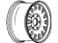 GM 12490110 Wheel Rim Kit,Aluminum *Argent)(14 Ot