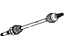 GM 22824227 Rear Wheel Drive Shaft Assembly