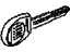 GM 95960293 Key,Dr Lock & Ignition Lock