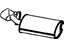 GM 92161761 Exhaust Muffler Assembly (W/ Tail Pipe)