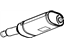 GM 25970320 Exhaust Muffler (W/Exhaust Pipe & 3Way Catalytic Converter)