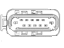 GM 22690895 Connector,Switch, Parking/Neutral Position & Back Up Lamp