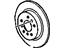 GM 19303807 Rear Brake Rotor