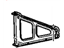 GM 20899963 Brace, Rear Bumper Imp Bar *Triangular Shaped