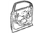 GM 22793129 Door Assembly, Front Side (Lh)