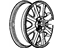 GM 9594713 Wheel Rim, 16X6.5J Aluminum 52Mm Outside 115.0 Bellcrank *Silver