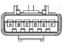 GM 22731185 Connector,Receiver, Navn