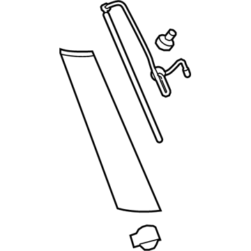 GM 23239517 Applique Assembly, Body Side Upper Rear