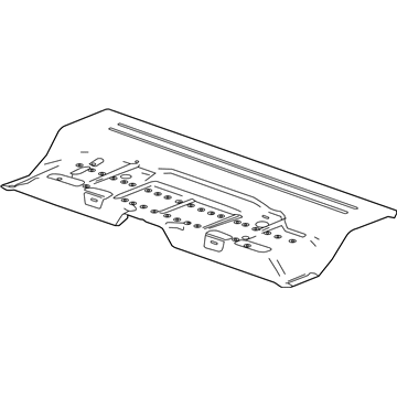 GM 23194474 Panel, Rear Floor