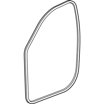 GM 23255371 Weatherstrip Assembly, Front Side Door (Body Side)