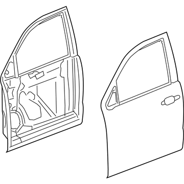 GM 84348726 Door Assembly, Front Si