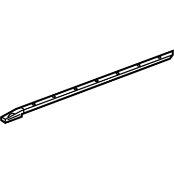 GM 23253586 Weatherstrip Assembly, Front Side Door Lower Auxiliary