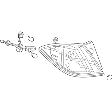 GM 39124811 Lamp,Rear Stop