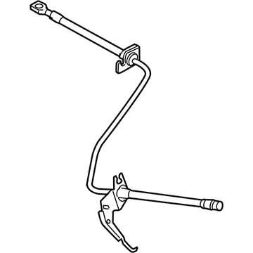 2009 Saturn Astra Brake Line - 13334945