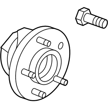 GM 13531686 Front Wheel Hub