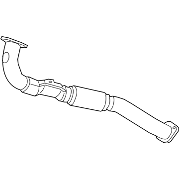 2019 Chevrolet Traverse Exhaust Pipe - 84029006