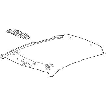 GM 84761781 Panel Assembly, Hdlng Tr *Black