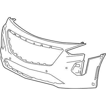 GM 84713014 Front Bumper Cover