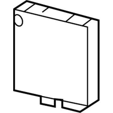 GM 23276022 Side Object Sensing Alert Module Assembly