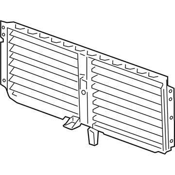 GM 84766744 Shutter Assembly, Front Bpr