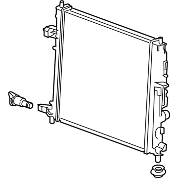 GM 84352738 Engine Radiator Assembly