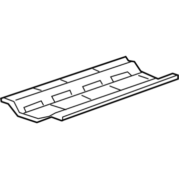 Cadillac Oil Pan Baffle - 12644848