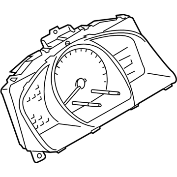 GM 19317297 Instrument CLUSTER