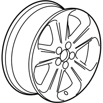 Chevrolet Trax Spare Wheel - 42671503