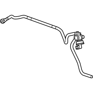 Chevrolet Spark Brake Booster Vacuum Hose - 95273836