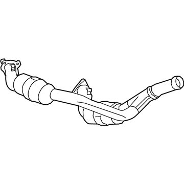 GM 84557807 3Way Catalytic Convertor Assembly (W/Exhaust Pipe)