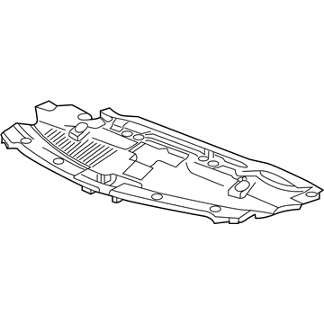 GM 95079808 Cover, Front Bumper Fascia Opening Upper