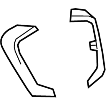 GM 23285094 Applique Assembly, Instrument Panel Center Trim Plate *Axiom M