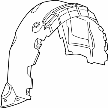 GM 22887232 Liner Assembly, Rear Wheelhouse