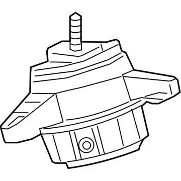 2019 Cadillac CT6 Motor And Transmission Mount - 84850281