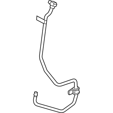 2010 Cadillac CTS Oil Cooler Hose - 25876666