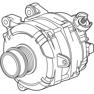 GM 13534124 GENERATOR Assembly