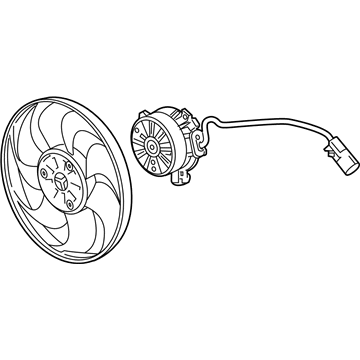 Buick Fan Motor - 23270403