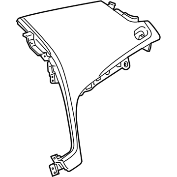 GM 23435776 Pad Assembly, Instrument Panel Trim *Cashmere