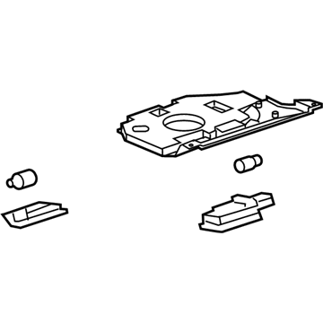 GM 9062776 Insulator,Instrument Panel Lower Trim Panel