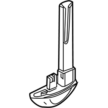 GM 13590046 Key, Door Lock & Ignition Lock (Uncoded)