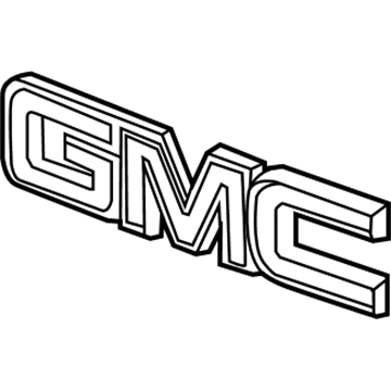 2015 GMC Yukon Emblem - 84674421