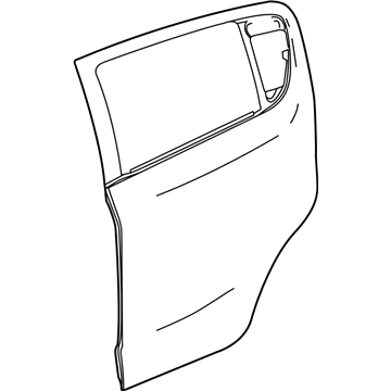 GM 42341606 Panel, Rear Side Door Outer (Rh)